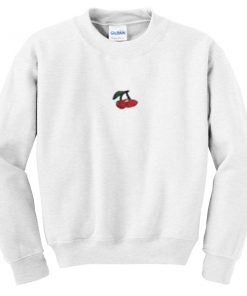 cherry sweatshirt