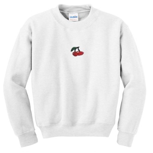 cherry sweatshirt