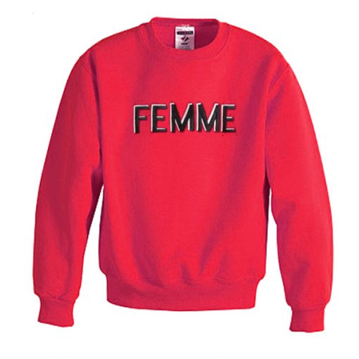 femme sweatshirt