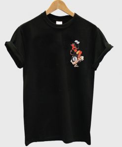 devil lucky 8 t-shirt