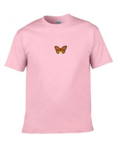 butterfly pink tshirt