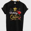 50 birthday queen t-shirt
