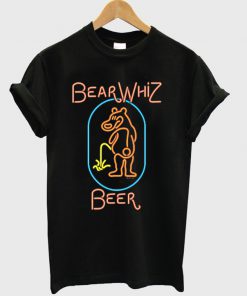 bear whiz beer t-shirt