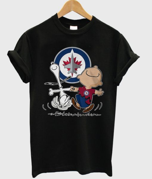 charlie brown and snoopy t-shirt
