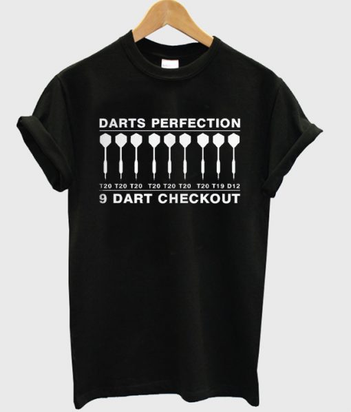 darts perfection t-shirt