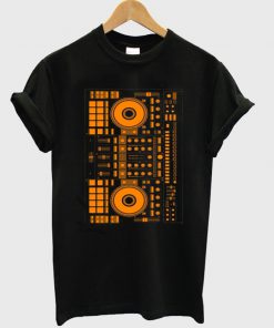 dj orange t-shirt