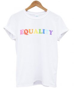 equality font t-shirt