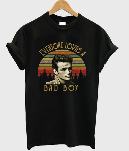 everyone loves a bad boy t-shirt