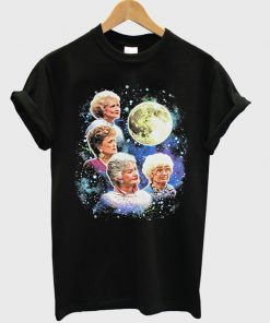 golden girls moon t-shirt