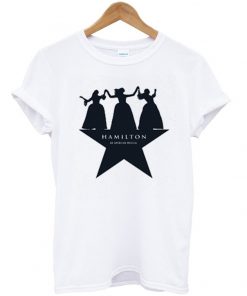 hamilton dancing ladies t-shirt