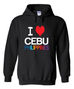 i love cebu philippines hoodie