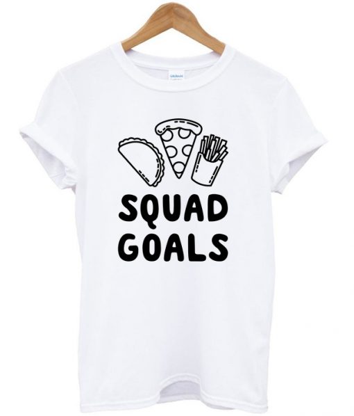 junk food squad goals t-shirt