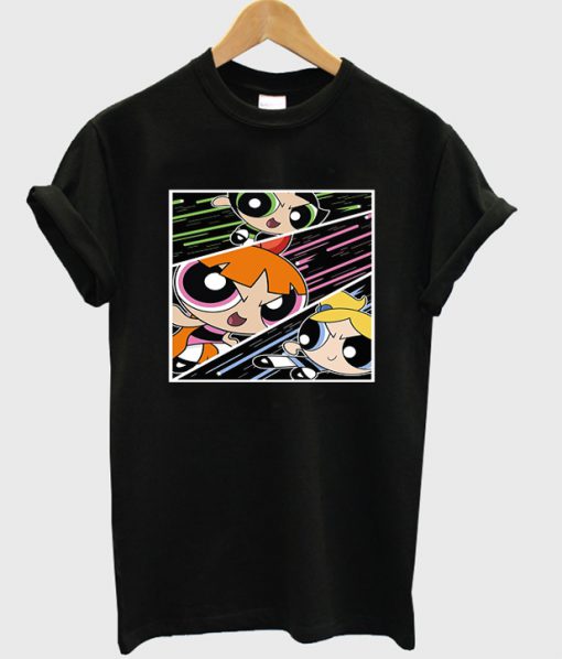 powerpuff girl retro t-shirt