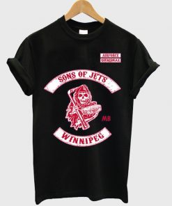 sons of jets winnipeg t-shirt