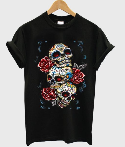 sugar skull t-shirt