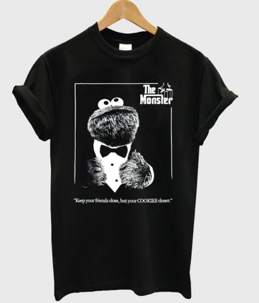 the cookie monster t-shirt
