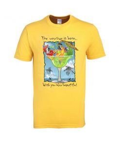 the weather is here tshirt