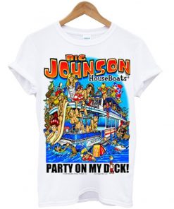 big johnson house boats t-shirt