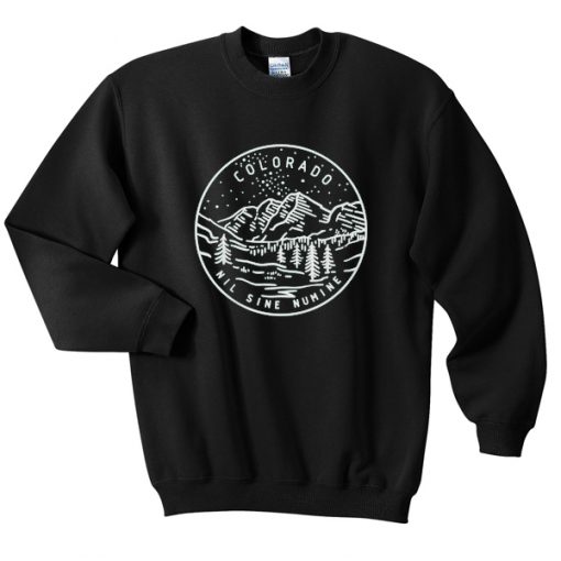 colorado nil sine numine sweatshirt