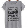 gun control t-shirt