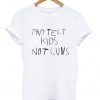 protect kids not guns t-shirt