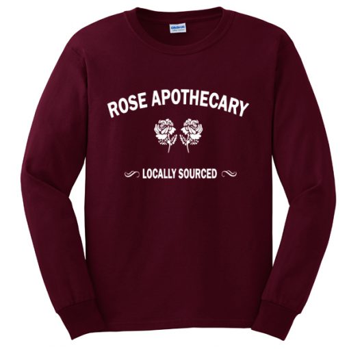 rose apothecary sweatshirt