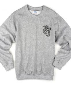 heart sweatshirt