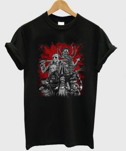 horror squad parody t-shirt