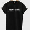 i don't snore i dream i'm a motorcycle t-shirt