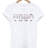 un deux trois cat t-shirt