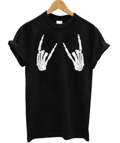 metal hand t-shirt