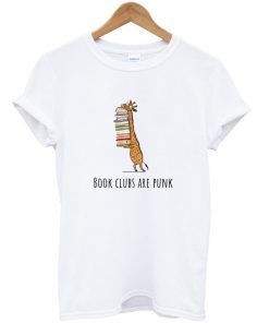 books clubs are punk t-shirt