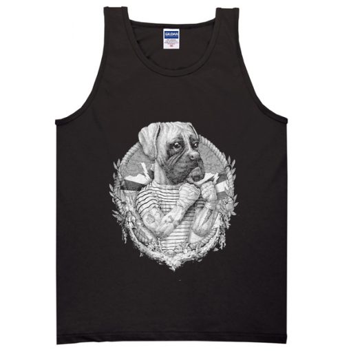 boxer dog tanktop