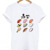 japanese sushi t-shirt