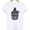 locally brewed t-shirt