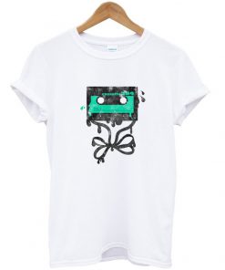 melting cassette t-shirt