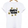 party team t-shirt