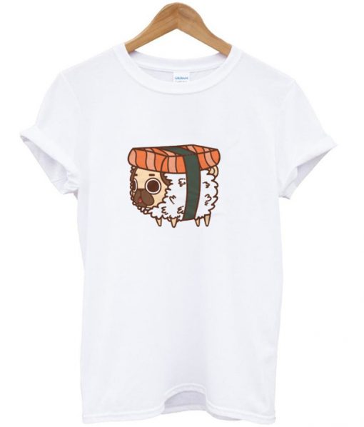 salmon sushi t-shirt