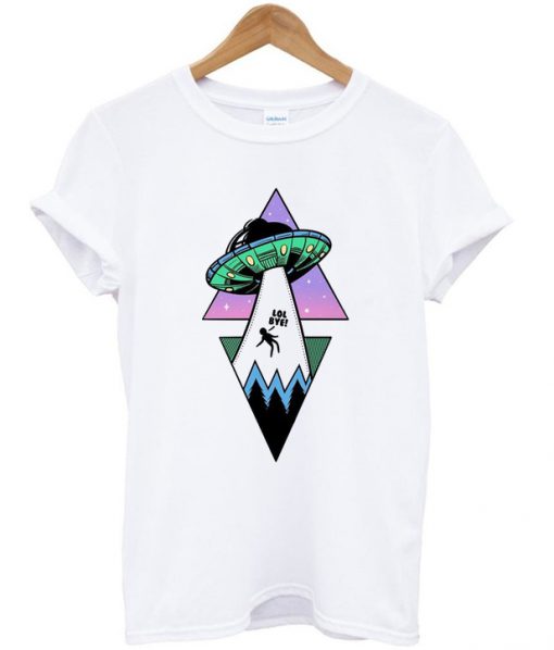 ufo alien t-shirt