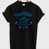 vacation location date t-shirt