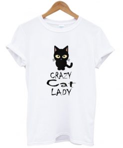 crazy cat lady t-shirt