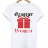 gangster wrapper t-shirt