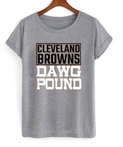 cleveland browns dawg pound t-shirt