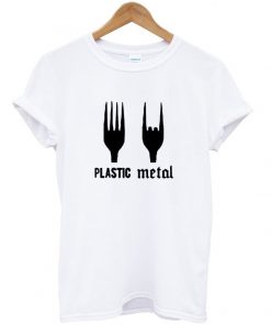 plastic metal t-shirt