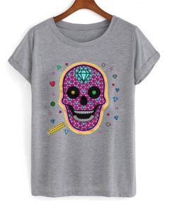 skull diamonds t-shirt