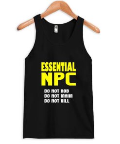 essential npc tank top