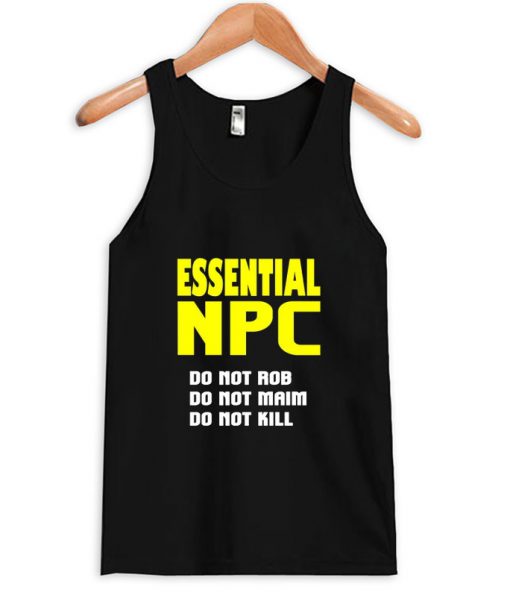 essential npc tank top