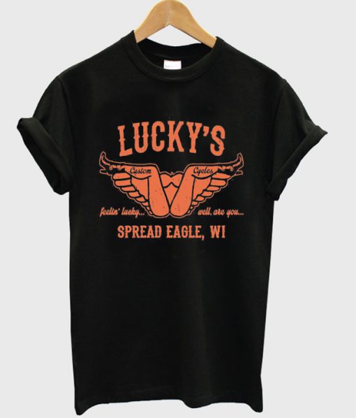 lucky's spread eagle t-shirt