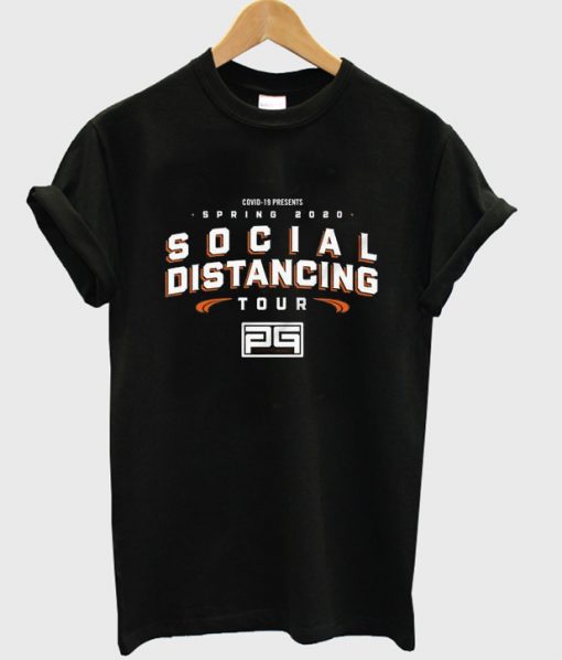 social distancing tour t-shirt