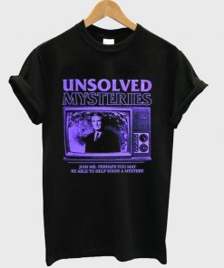 unsolved mysteries t-shirt